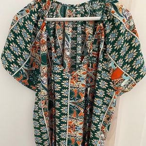 Shein Curve Floral Blouse / Shirt Sz. 2XL